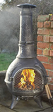 The Calico BBQ Chiminea Antique Pewter £